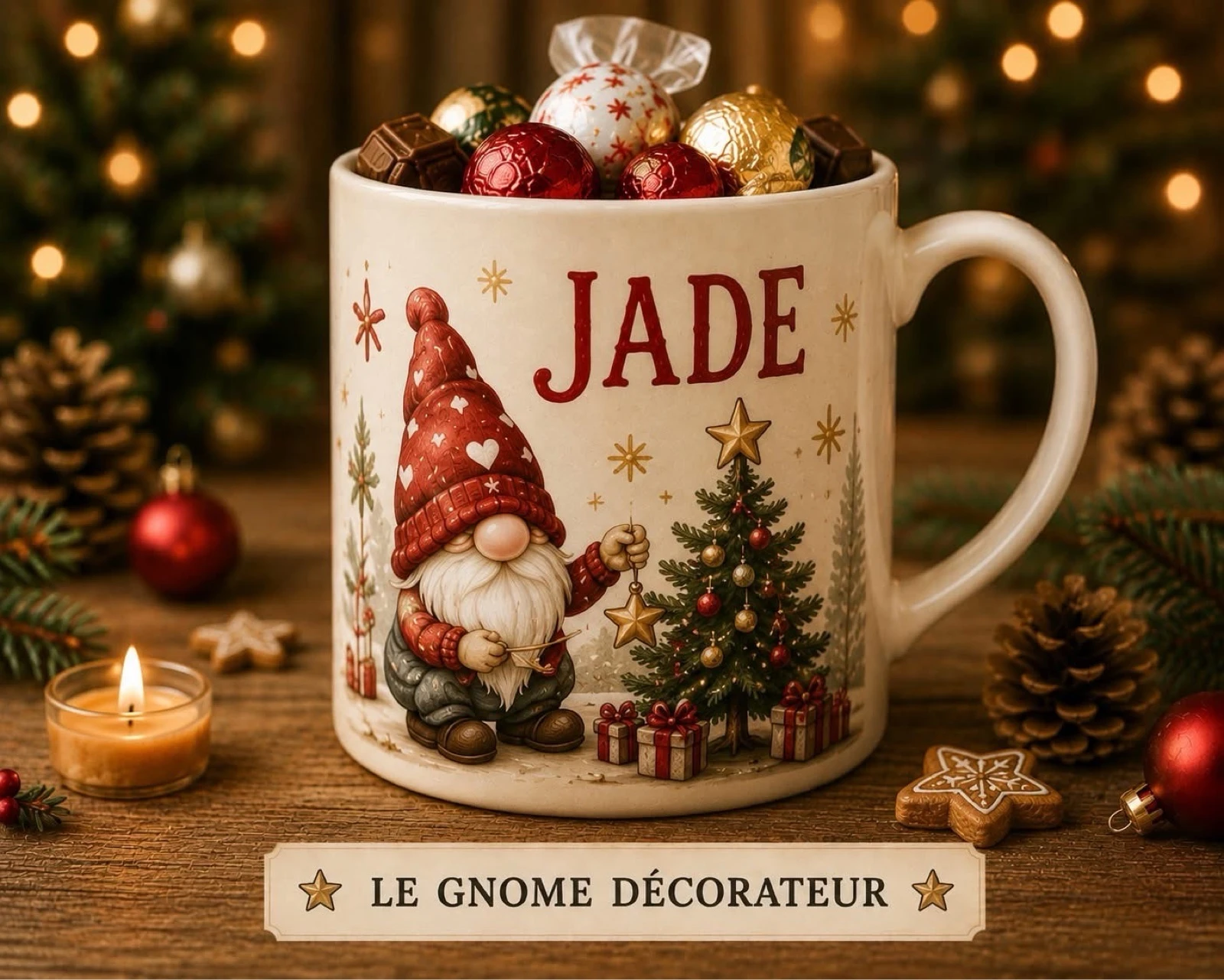 Kerstmokken met naam van het merk Place de Noël – photo 6